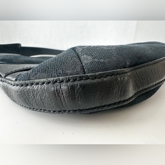 Pre-Loved GUCCI Horsebit SherryGG Canvas Leather Shoulder Bag Vintage - Picture 12 of 12